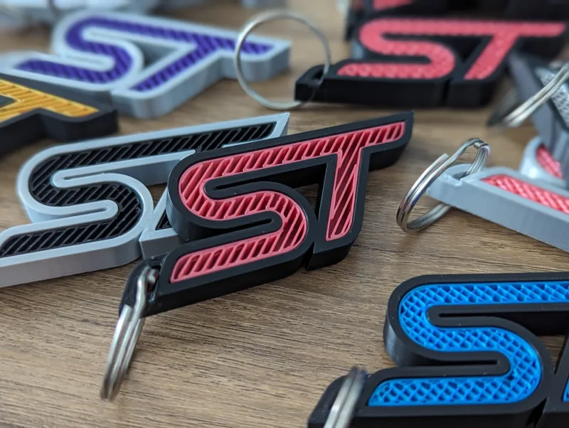 Ford ST 2 part Keychain