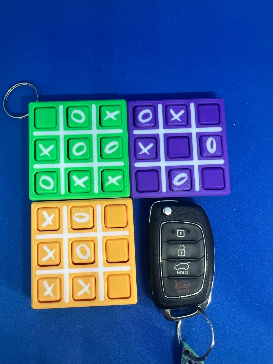 TicTacToe - Small Keychain IV view 2