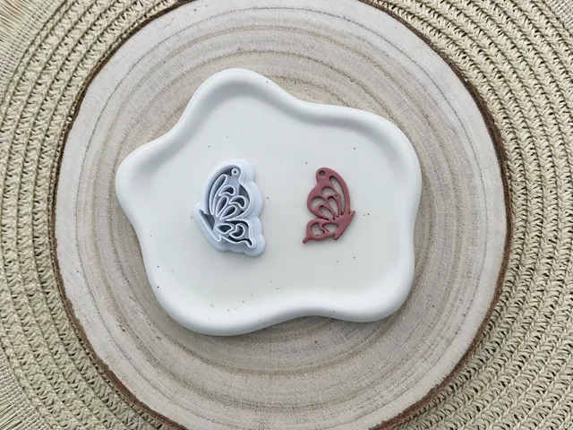 Butterfly Polymer Clay Earrings Cutter