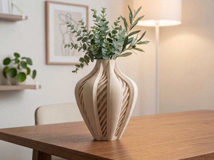 Stripey Vase