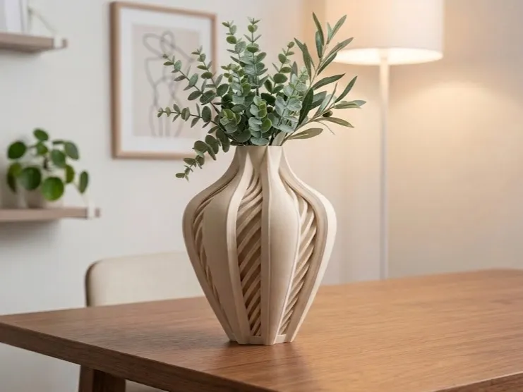 Stripey Vase