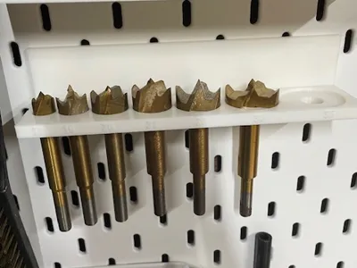 Skadis Forstner Bit Holder