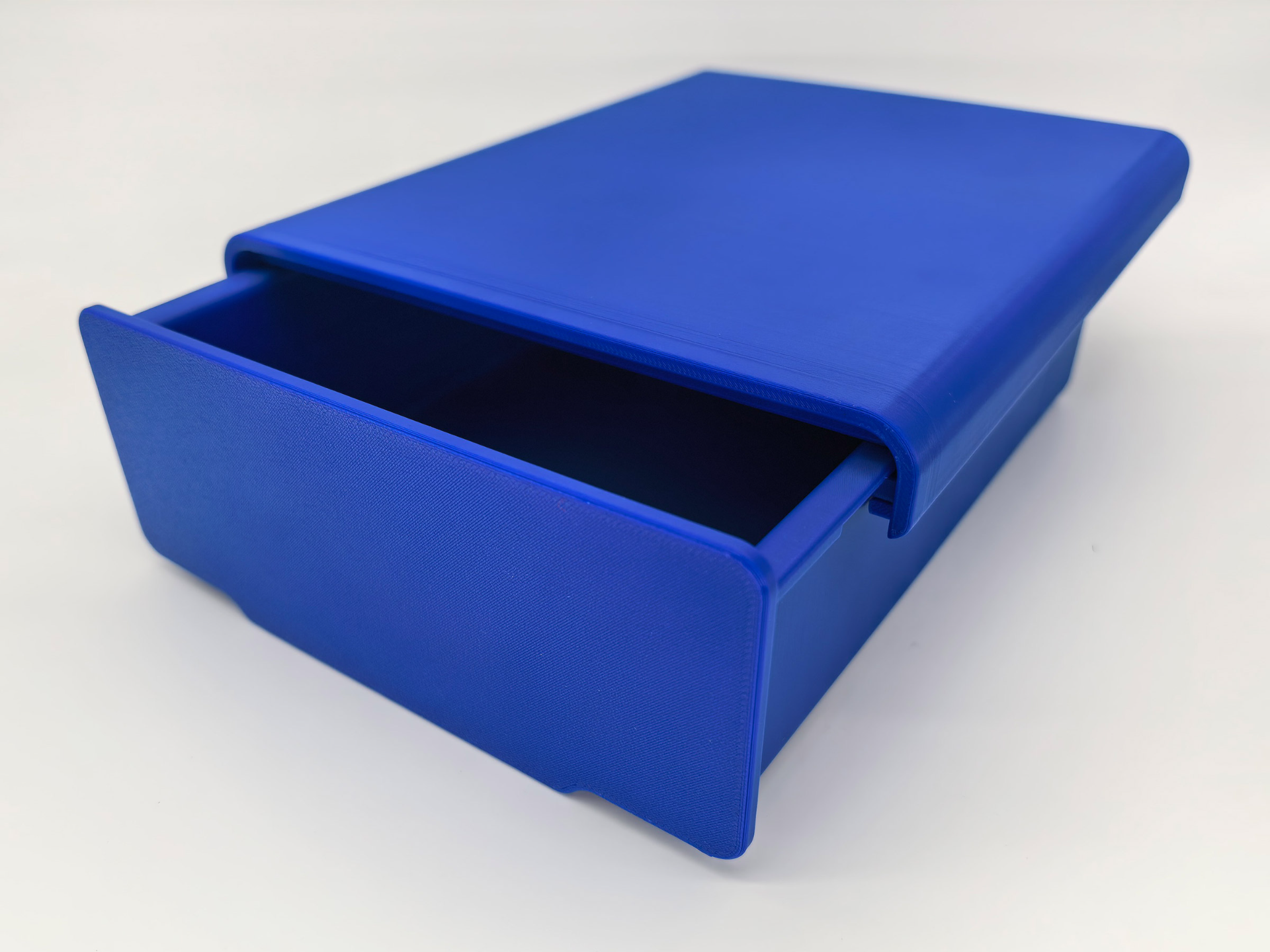 Miniatura 2 do modelo 3D 「零噪音 + 超强结构」桌下隐藏抽屉带分隔 | 垂直打印 + 榫卯结构 | 全参数化可定制