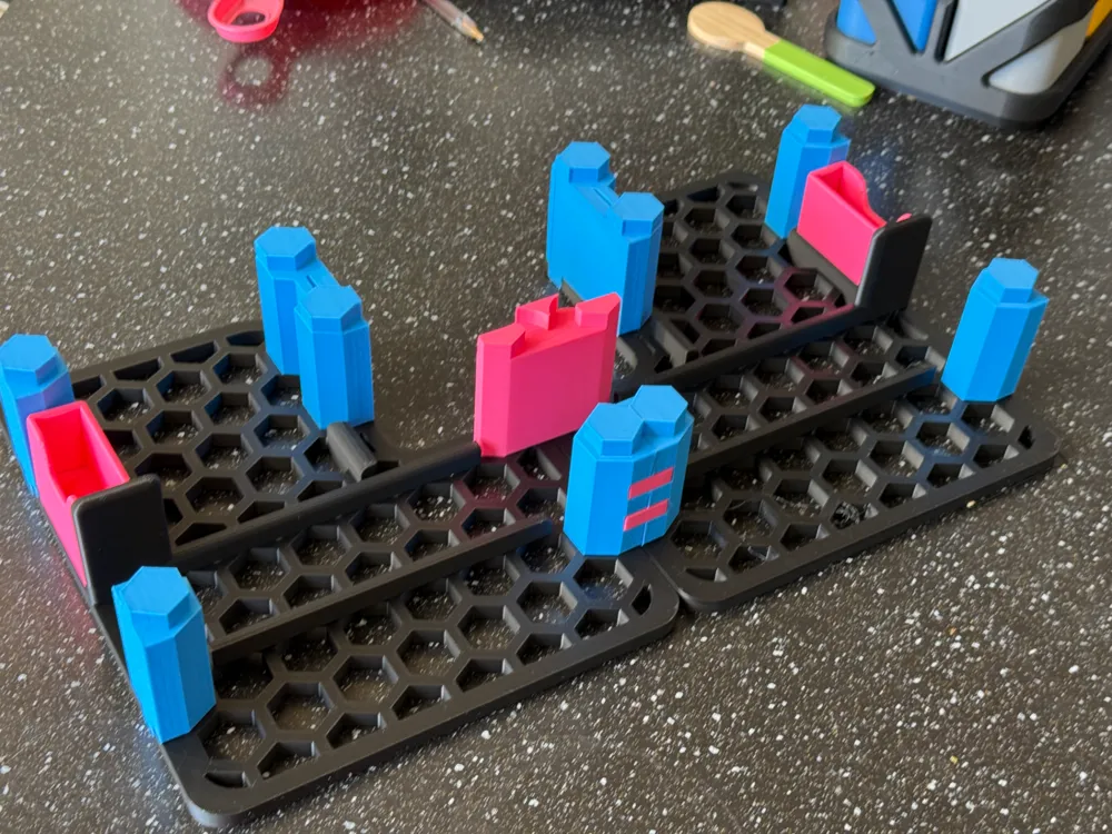 3d Printed Computer Riser Modular Desk Laptop Riser - With 7 Compartments by Eternity Labs ...