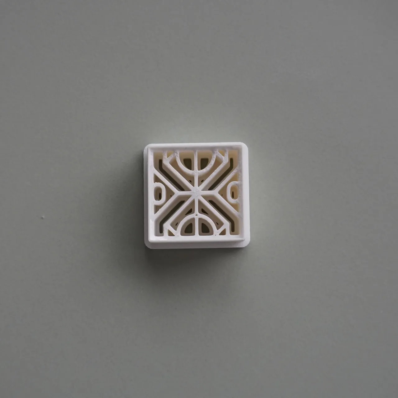 Square Tile Polymer Clay Cutter Earrings Necklaces view 3