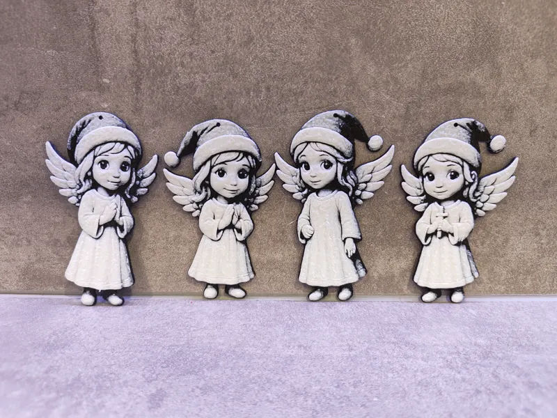 Christmas angels tree decoration
