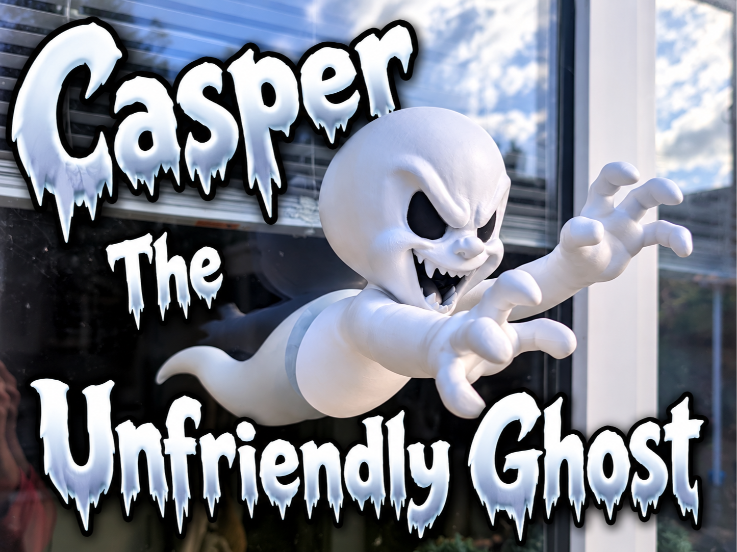 Casper The Unfriendly Ghost - Window Figure - 1