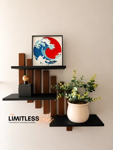 Estante o repisa: Cascade Slat Wall Shelf — vista de referencia 2