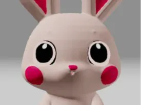 Cute Easter bunny