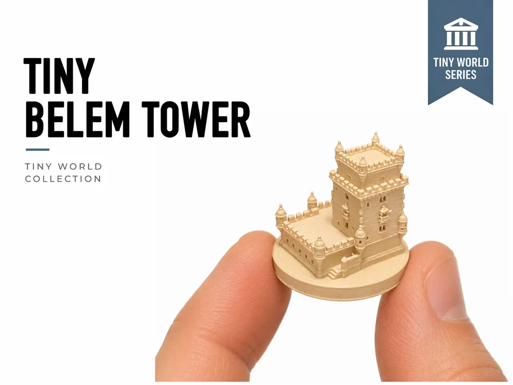Accesorio para boquillas: Tiny Belem Tower - Mini World Collection. Referencia del modelo original.