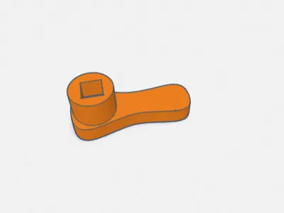 Switch key for angle grinder