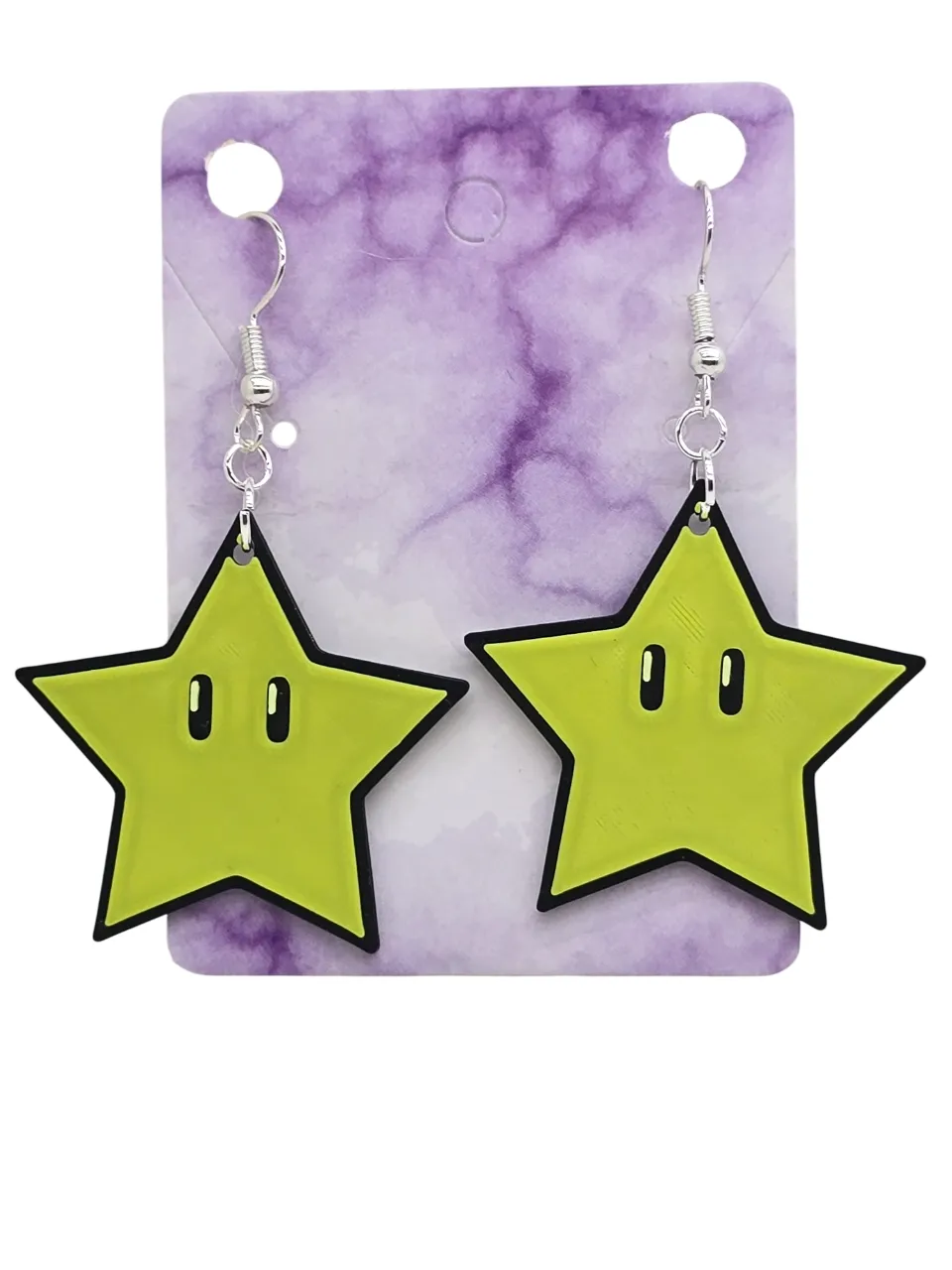 Mario World Earrings pt 1 view 3