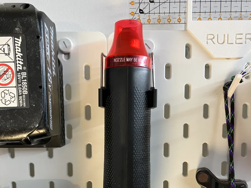 Hot air gun/ heatgun - IKEA Skådis Mount