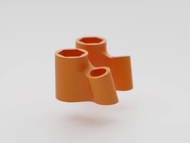 Drone Antenna Side Mount Hex 