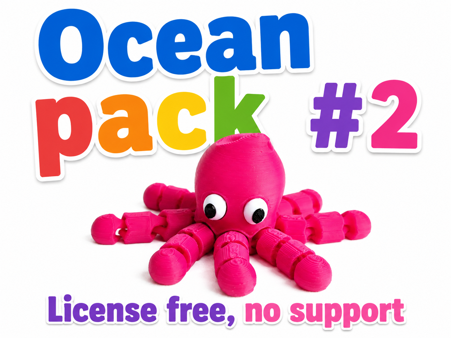Flexi Octopus - Ocean Pack #2 | License free - 1