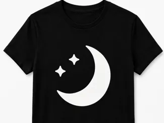 T-shirt print - Moon
