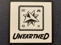 Unearthed Coaster - Black & White