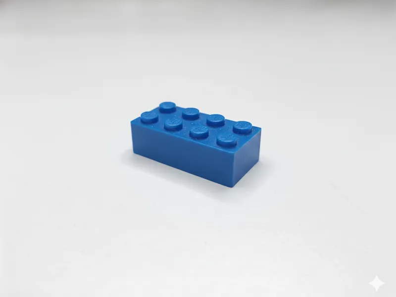 Legos-compatible 2x4