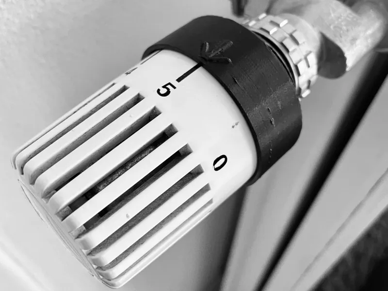 thermostat knob
