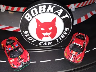 BOBKAT SLOT CAR TIRES Light Box