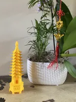 PLA Support: 0.2mm nozzle, 0.08mm layer, 4 walls, 15% infill