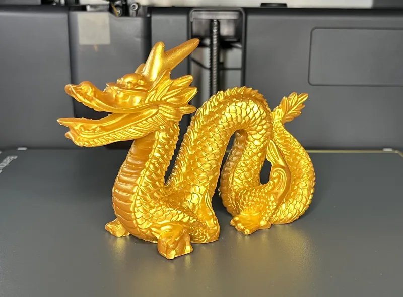 Chunjie Dragon Statue