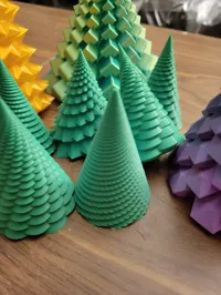 Collection de sapins de Noël décoratifs — photo 2