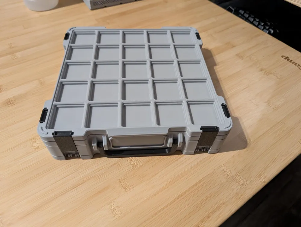 5x5 Gridfinity Box by Pred with Handle - Free 3D Print Model - MakerWorld