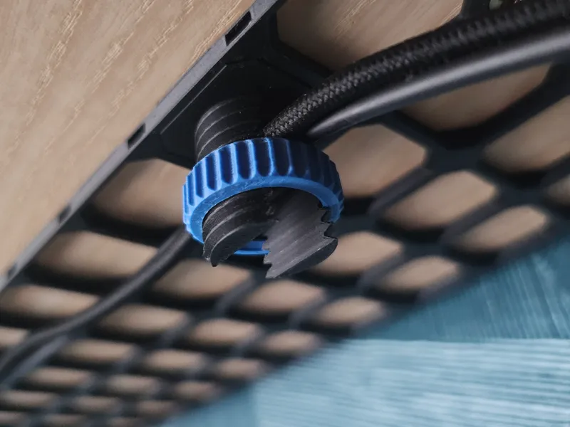 Under-Desk Cable Tie for OpenGrid System