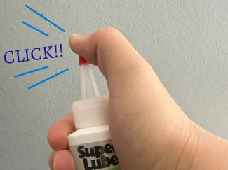 Super Lube Cap - Now with satisfying CLICK!