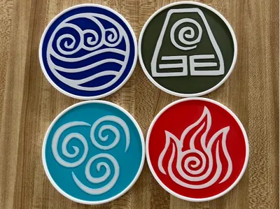 Avatar The Last Airbender Coaster Set