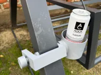Porte-gobelet auto-nivelant pour barre — photo 1