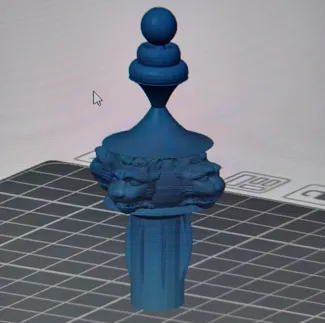 Upper part Fountain