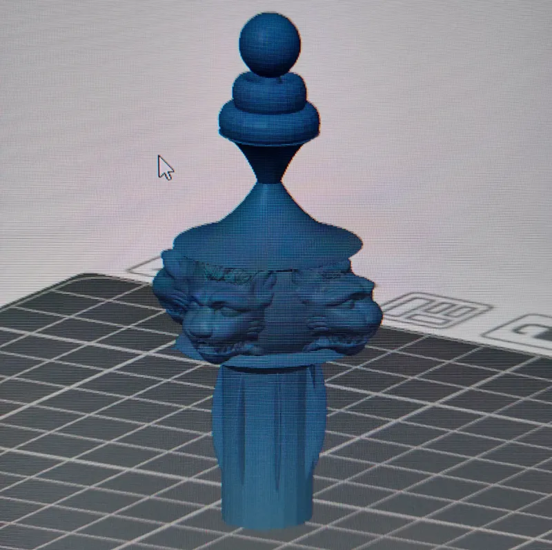 Upper part Fountain
