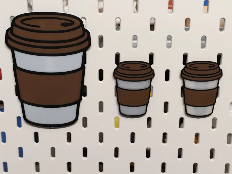 Cup de Cappuccino – panneau SKÅDIS IKEA
