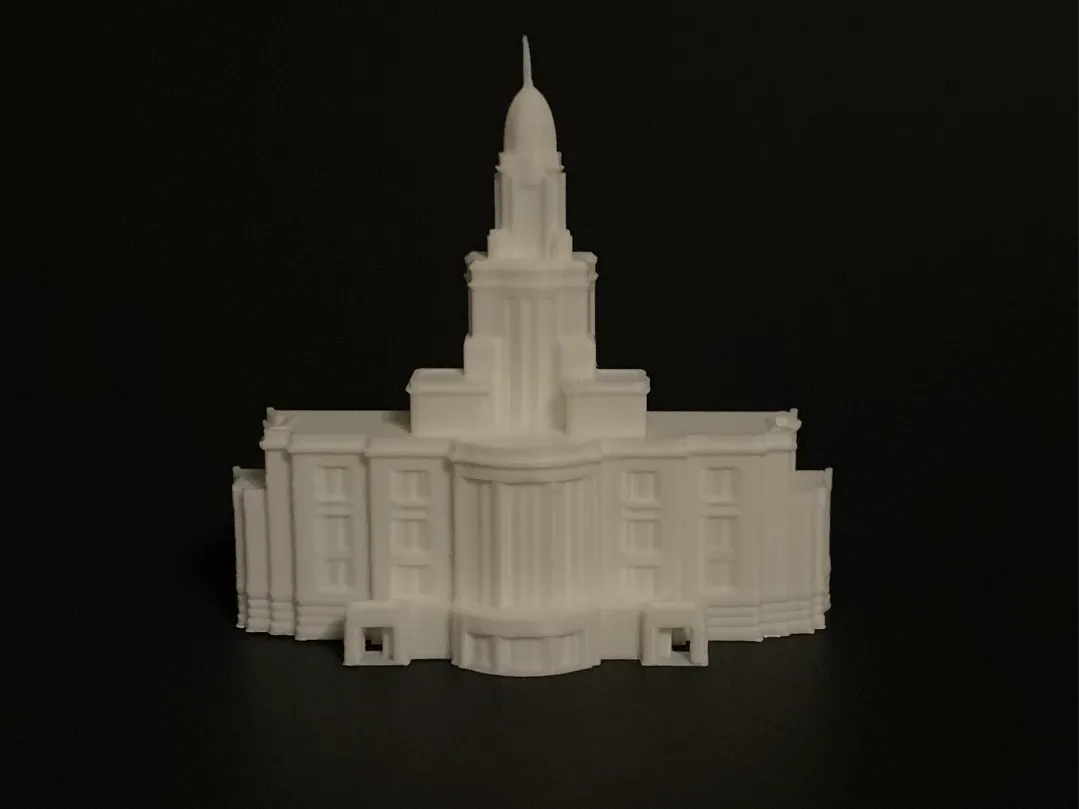 Payson Utah LDS Temple Magnet - Free 3D Print Model - MakerWorld