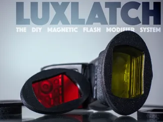 LuxLatch: The DIY Magnetic Flash Modifier Systm