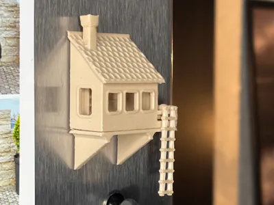 Treehouse Refrigerator Magnet