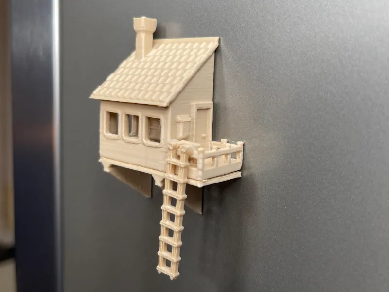 Baumhaus Kühlschrank Magnet