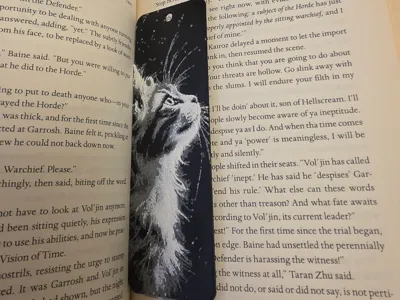 Cat Bookmark