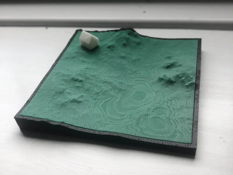 Minimalist Field Diorama