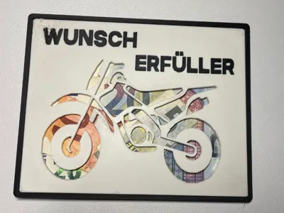 Money gift Motorcycle Wish Fulfiller