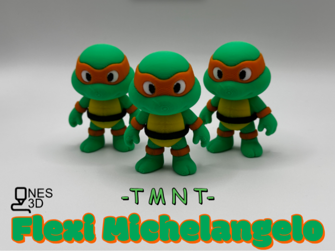 Flexi Michelangelo - TMNT