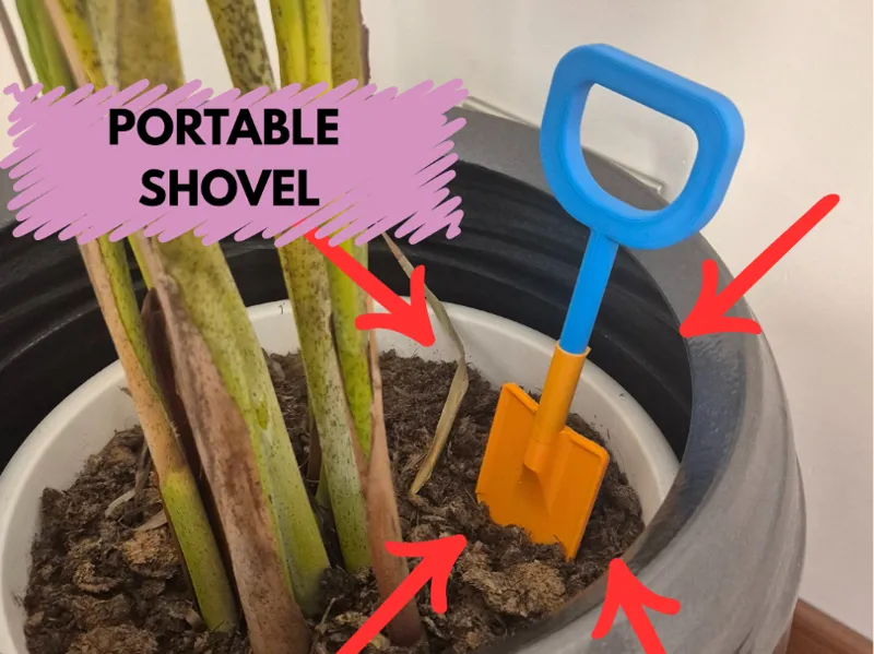 Portable shovel