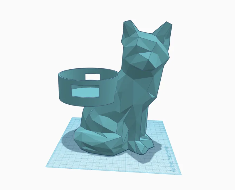 Fox Alexa holder(Echo Dot 3)