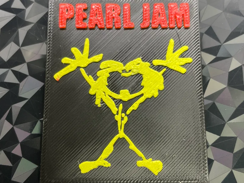 pearl jam fridge magnet