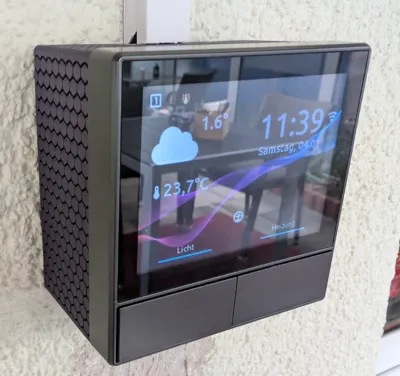 NSPanel wall mount hexagon