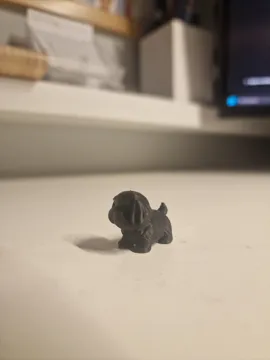 Objeto manipulable: Mini Yorkshire Terrier Fidget - Micro Zoo — vista de referencia 3