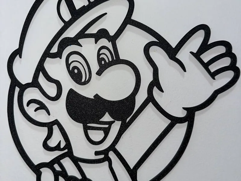 wallart luigi