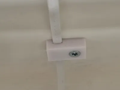 Flat Cable Screw Clip (2x0.75mm²) - Ceiling lamp